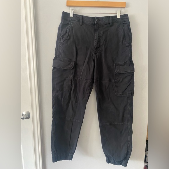 2 Pairs Uniqlo Wide-Fit Cargo Jogger Pants - Picture 1 of 5